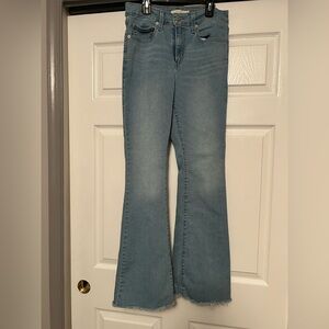 Levi's Light Blue Flare Jeans